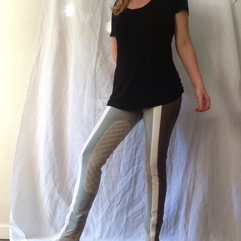 Marc Jacobs Teal Riding Pants Leggings Sz 4